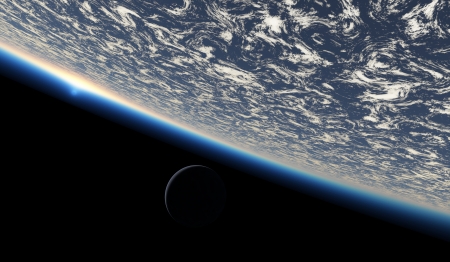 This graphic is entirely computer-generated and, although photorealistic, it does not feature any...