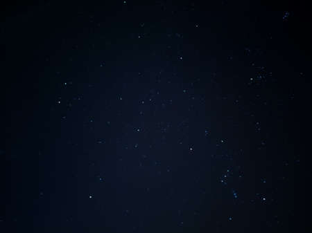 night starry sky, constellations in the sky, winter bright night without moon, black background, wallpaperの写真素材