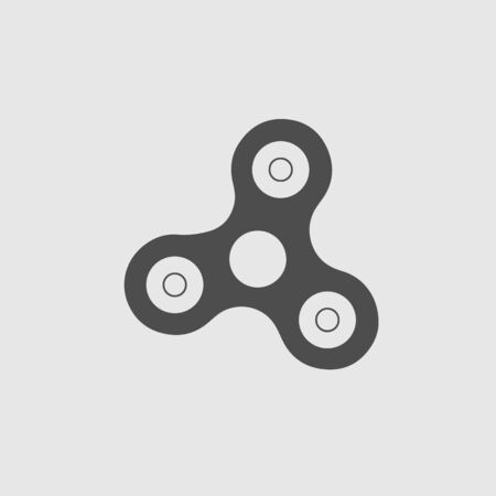 Spinner toy vector icon eps 10.のイラスト素材