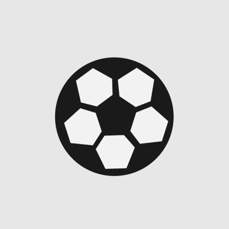 Soccer ball vector icon eps 10. Football symbol.のイラスト素材
