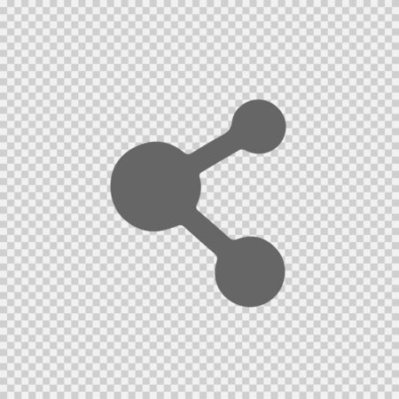Network vector icon eps 10. Social business conncetion simple isolated pictogram.のイラスト素材