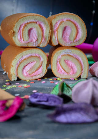 some biscuits ready to eat in celebration dayの写真素材