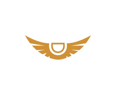 Wing logoのイラスト素材