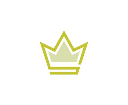 Crown logoのイラスト素材