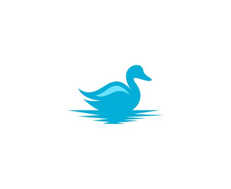 Swan logoのイラスト素材