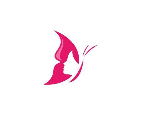 Butterfly logoのイラスト素材