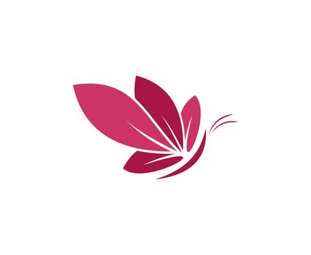 Butterfly logoのイラスト素材