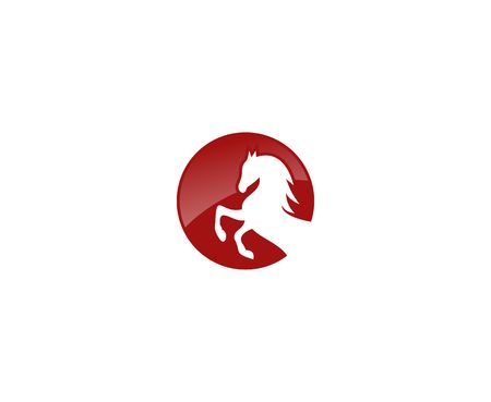 Horse logoのイラスト素材