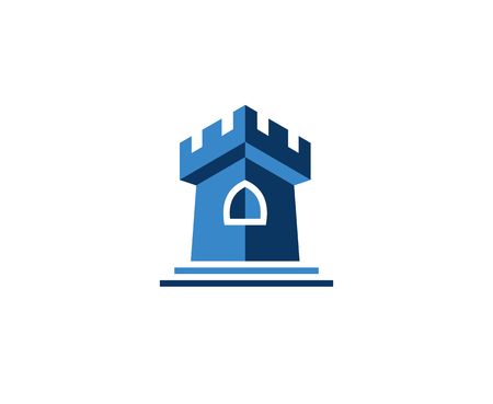 Castle logoのイラスト素材