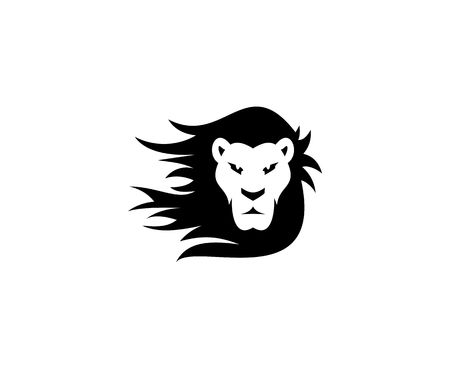 Lion logoのイラスト素材