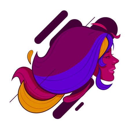 Woman Illustrationのイラスト素材