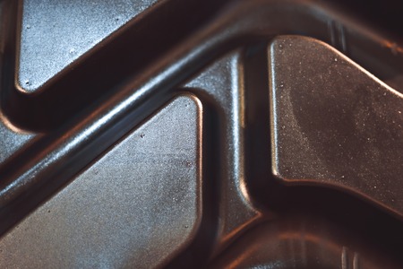 big tire texture tires from truck close-upの写真素材