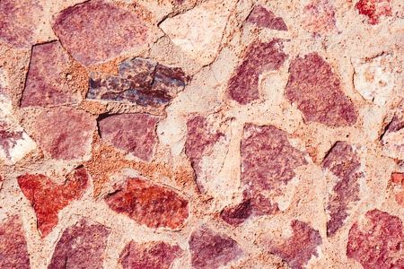 Stone wall rustic texture backgroundの写真素材