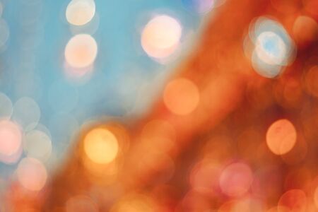 blurred background of Christmas lights festive background