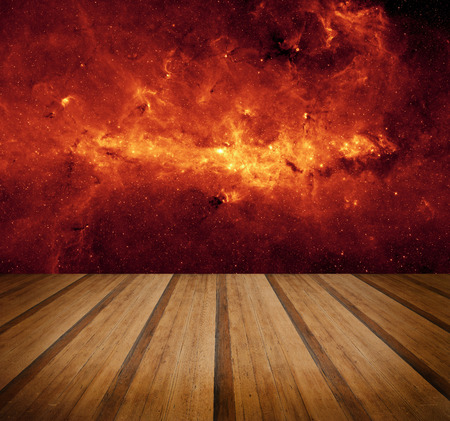 Space galaxy background. Elements of this image furnished by NASAの写真素材