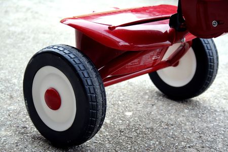 Back of a tricycleの写真素材