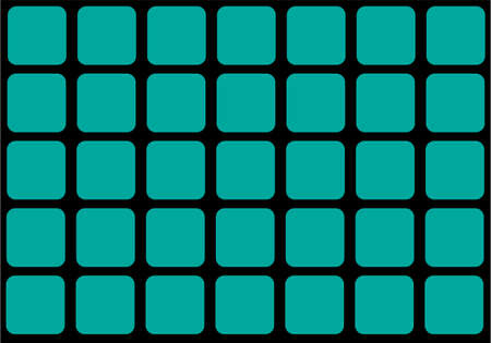 abstract background made of blue cubesのイラスト素材