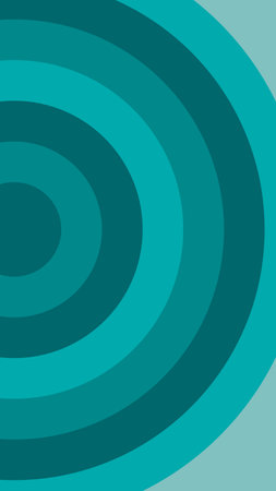 abstract colourful retro style blue circle backgroundのイラスト素材