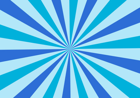Bright Blue Burst Backgroundのイラスト素材