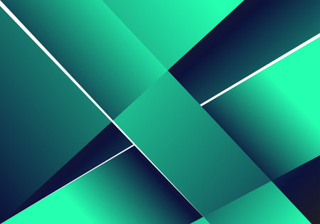 Abstract background in green and blue colors. Vector illustration for your designのイラスト素材