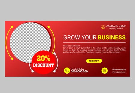 Gift voucher template. Red color. Vector illustration for your designのイラスト素材