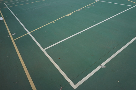 Lines of open court.の写真素材