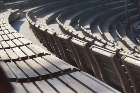 Amphitheater seats.