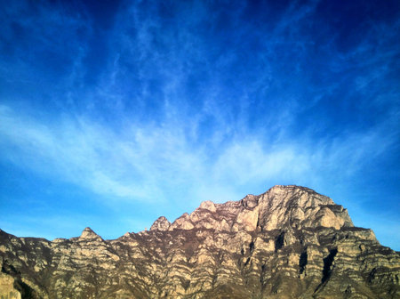 mountain sceneryの写真素材