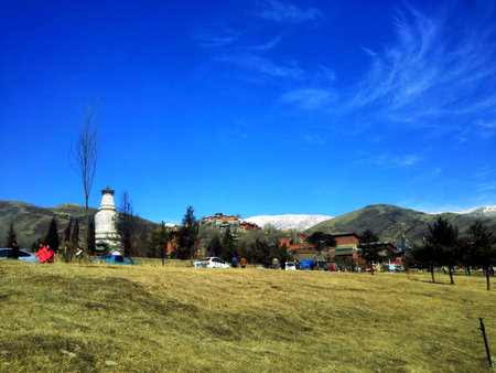 Mount Wutaiの写真素材