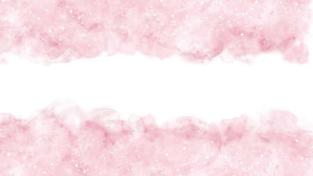 Abstract pink watercolor background. Brush pink grunge watercolor  painted background image for graphic cover design, wallpaper, printing, digital art,card,poster. Splash punch watercolor image.の写真素材