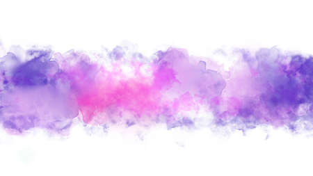 Abstract Purple watercolor background. Brush Purple grunge watercolor  painted background image for graphic cover design, wallpaper, printing, digital art,card,poster. Splash violet watercolor image.の写真素材