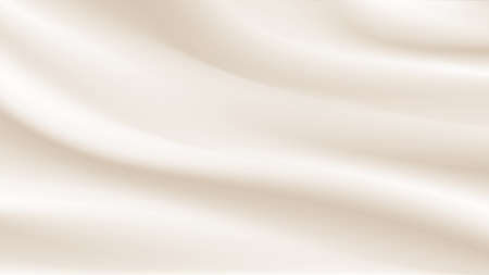 Gold cloth background abstract with soft waves.のイラスト素材
