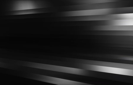 Black background. Abstract light black gradient. Shiny  stripes texture background. Dark geometric texture wall with light reflections. Black wallpaper. 3D Vector illustration.のイラスト素材
