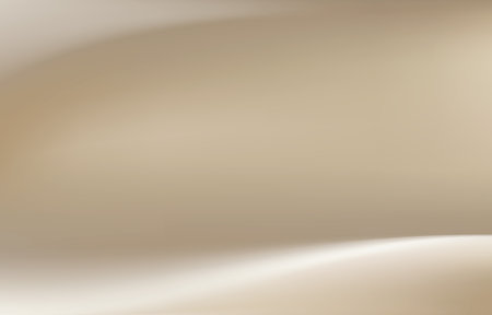 Beige background. Abstract light beige metal gradient. Shiny cream blur texture background. Geometric texture wall with light reflections. Ivory wallpaper. 3D Vector illustration.のイラスト素材