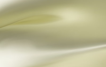 Cream background. Abstract light yellow metal gradient. Shiny cream blur texture background. Geometric texture wall with light reflections. Gold wallpaper. 3D Vector illustration.のイラスト素材
