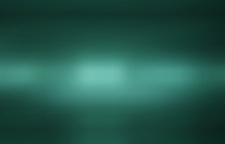 Green background. Abstract light green metal gradient. Shiny green blur texture background. Geometric texture wall with light reflections. Dark green wallpaper. 3D Vector illustration.のイラスト素材