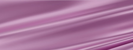 Abstract light purple silk vector background. Luxury white cloth or liquid wave. Abstract fabric texture background. Light Purple Cloth soft wave. Creases of satin, silk, and Smooth elegant cotton.のイラスト素材
