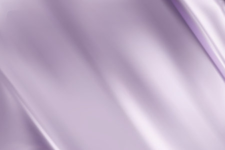 Abstract light purple gradient background. Minimalistic subtle wavy silk texture. 3D vector illustration.のイラスト素材
