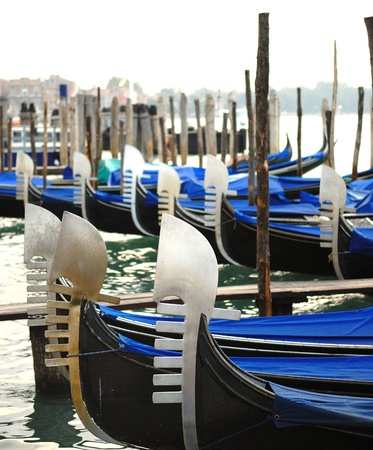 gondola of venice italyの写真素材