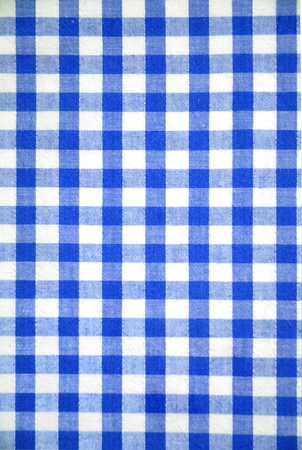 Blue and white tablecloth pattern, abstract background