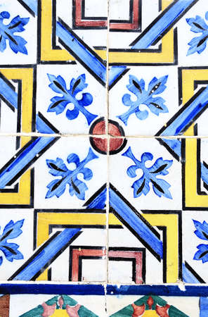 Seamless traditional mosaic pattern for backgrounds,coverage outside of buildings