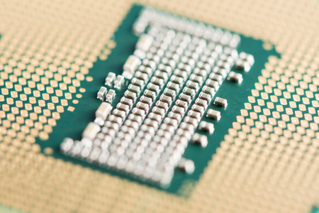 detail of CPU Central Processing Unit