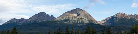 Highest peak of High Tatras mountains - Gerlach peak, Slovakia