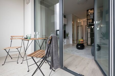 Interior of modern stylish apartment