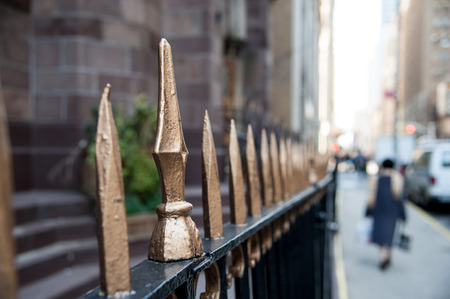 iron handrailの写真素材