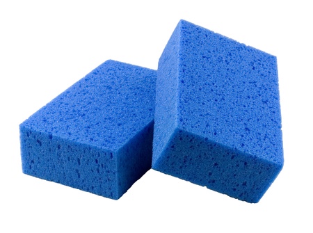 Multipurpose sponges for household workの写真素材