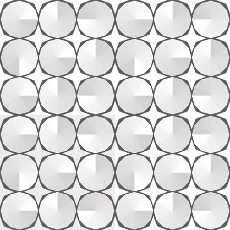 Bee honeycomb seamless pattern, art honey texture. Black and white honeycomb modern Dodecagon pattern.のイラスト素材