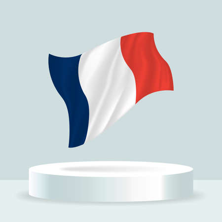 フランス国旗の写真素材 イラスト素材 ストックフォトのamanaimages Plus