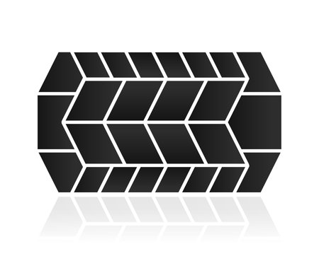 oblique square form collage concept, Vector rectangular collage mosaic grid of pictures isolated on whiteのイラスト素材