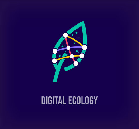 Dna and leaf logo design template. Biotechnology, biotechnology, biochemistry, genetics, medical technology vector icon.のイラスト素材